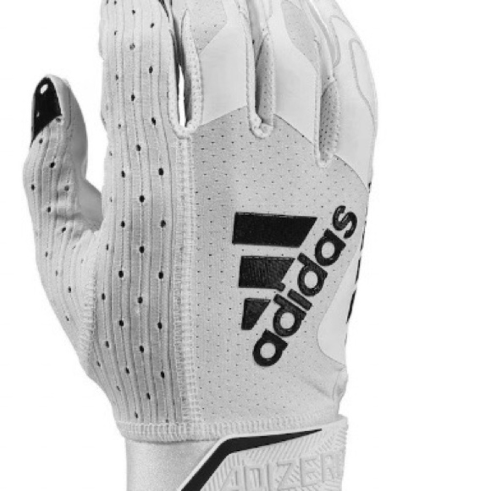 Adidas Football Receiver White and Black‎ Sports Glove NEW. Size 4XL